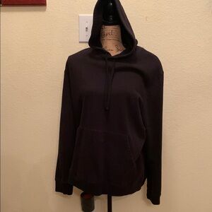 Tek Gear Black Lightweight Hooded Shirt Jacket